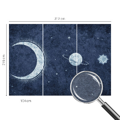 Nyomtatott vlies fotótapéta Csillag motívum