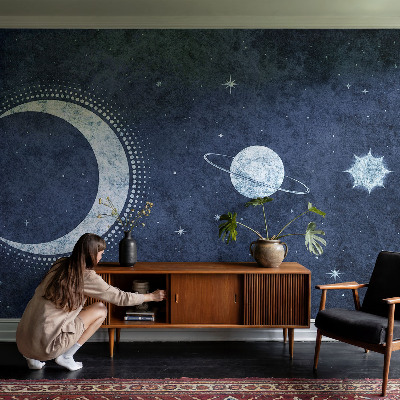 Nyomtatott vlies fotótapéta Csillag motívum