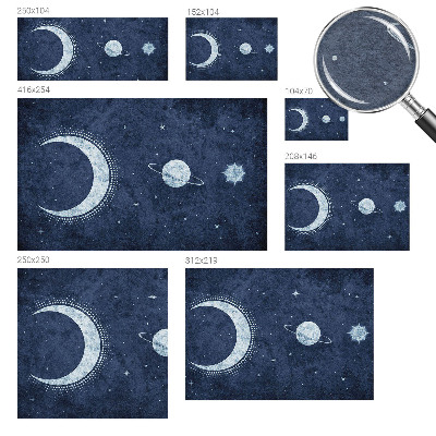 Nyomtatott vlies fotótapéta Csillag motívum