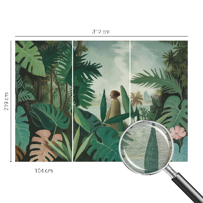 Poszter tapéta Egzotikus dzsungel