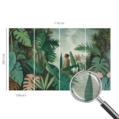 Poszter tapéta Egzotikus dzsungel