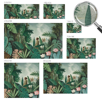 Poszter tapéta Egzotikus dzsungel