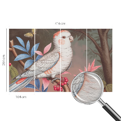 Fotótapéta méretre hálószobába Trópusi természet