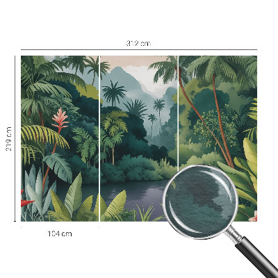 Modern fotótapéta Egzotikus táj