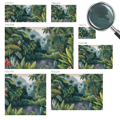 Modern fotótapéta Egzotikus táj