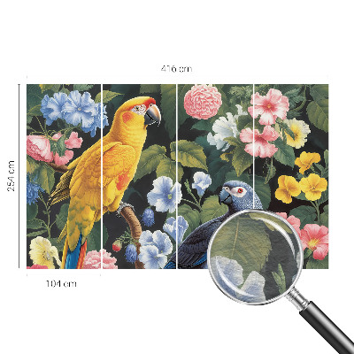 Dekor fotótapéta Egzotikus madarak