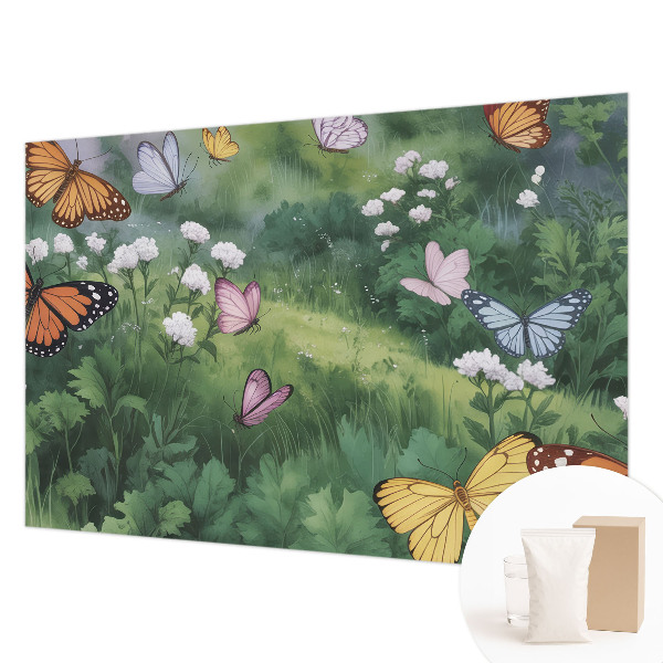 Kép tapéta Pillangók a réten