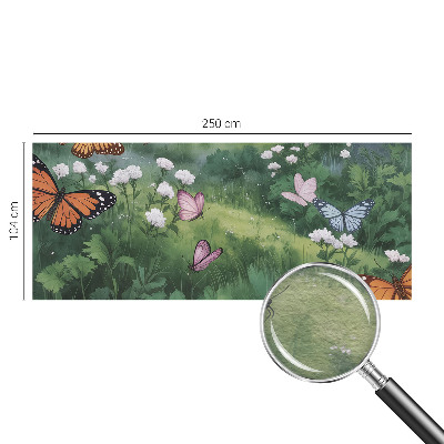 Kép tapéta Pillangók a réten