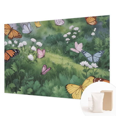 Kép tapéta Pillangók a réten