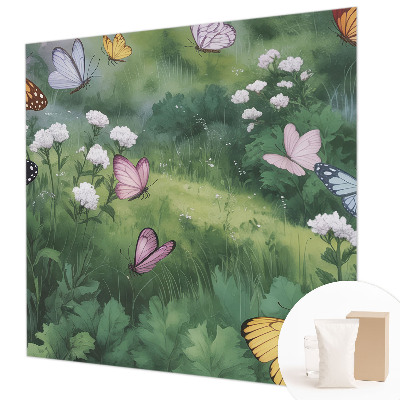 Kép tapéta Pillangók a réten