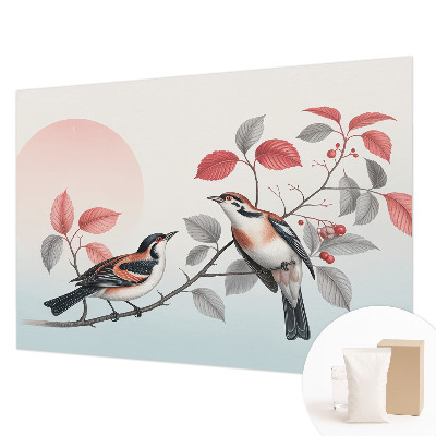 Dekoratív fotótapéta nappaliba Ülő madarak