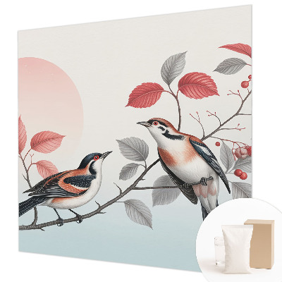 Dekoratív fotótapéta nappaliba Ülő madarak