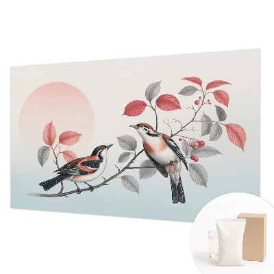 Dekoratív fotótapéta nappaliba Ülő madarak