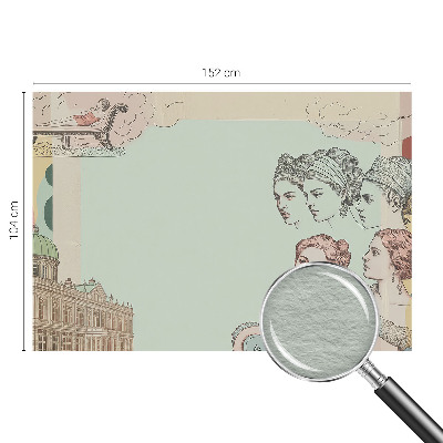 Vlies fotótapéta falra Klasszikus kollázs