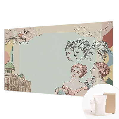 Vlies fotótapéta falra Klasszikus kollázs