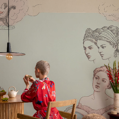 Vlies fotótapéta falra Klasszikus kollázs