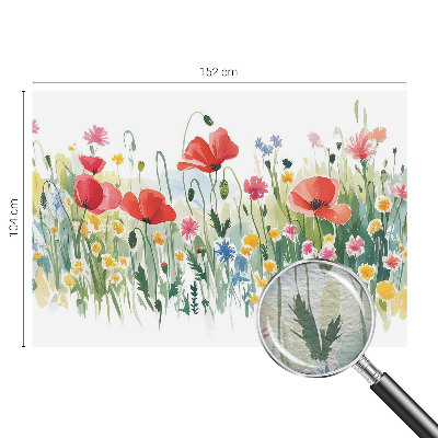 Vlies fotótapéta hálószobába Nyári rét