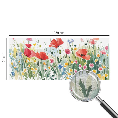 Vlies fotótapéta hálószobába Nyári rét