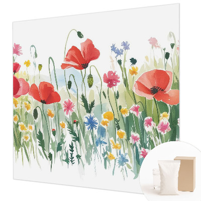 Vlies fotótapéta hálószobába Nyári rét