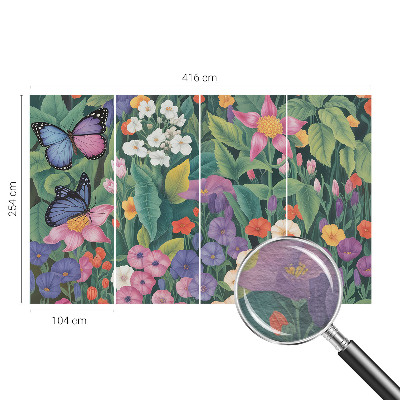 Vlies fotótapéta gyerekszobába Virágrobbanás