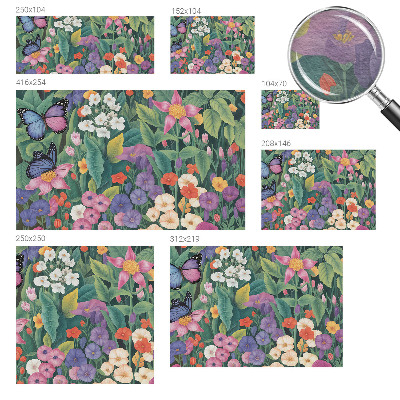 Vlies fotótapéta gyerekszobába Virágrobbanás