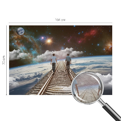 Vlies alapú fotótapéta Űrutazás