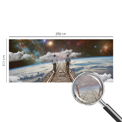 Vlies alapú fotótapéta Űrutazás