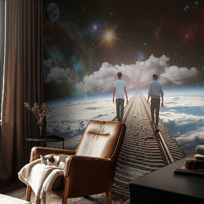 Vlies alapú fotótapéta Űrutazás