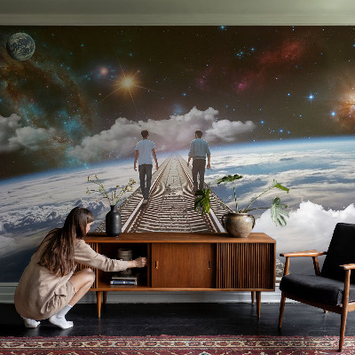 Vlies alapú fotótapéta Űrutazás