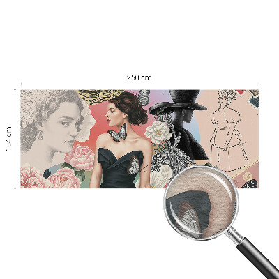 Fotótapéta Virágok és portrék