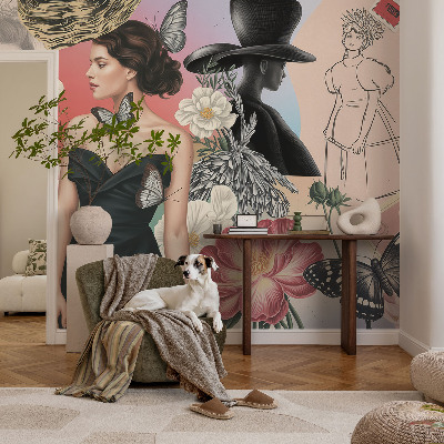 Fotótapéta Virágok és portrék