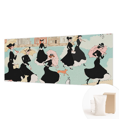 Nyomtatott vlies fotótapéta Nők sétálnak