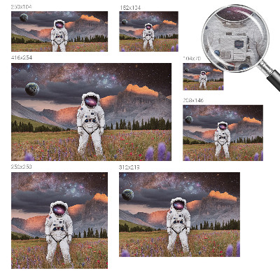 Fotó poszter tapéta Kozmikus táj