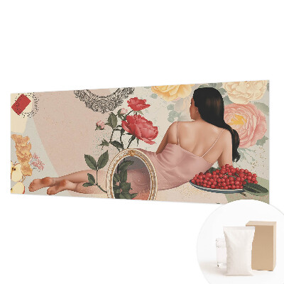 Fotótapéta nappaliba Virágos elegancia