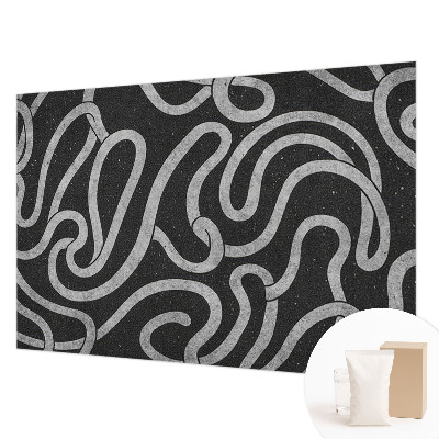 Modern fotótapéta méretre Csavart formák