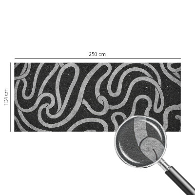 Modern fotótapéta méretre Csavart formák