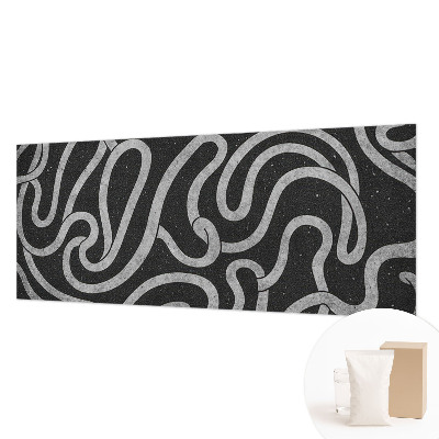 Modern fotótapéta méretre Csavart formák