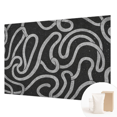 Modern fotótapéta méretre Csavart formák