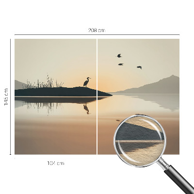 Dekoratív fotótapéta nappaliba Reggeli csend