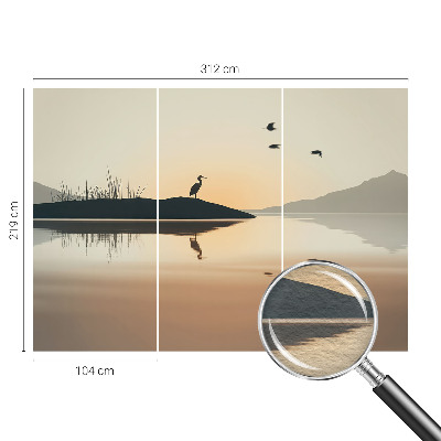 Dekoratív fotótapéta nappaliba Reggeli csend