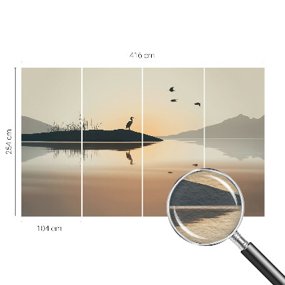 Dekoratív fotótapéta nappaliba Reggeli csend