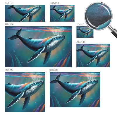 Vlies fotótapéta Tengeri óriás