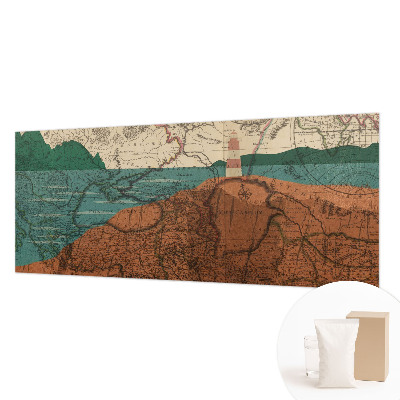 Flíz fotótapéta Történelmi térkép