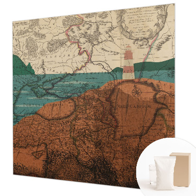 Flíz fotótapéta Történelmi térkép