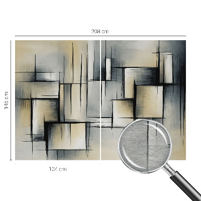 Fotótapéta nappaliba Absztrakt geometria