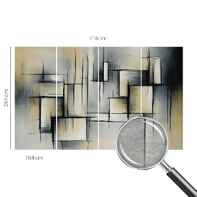 Fotótapéta nappaliba Absztrakt geometria