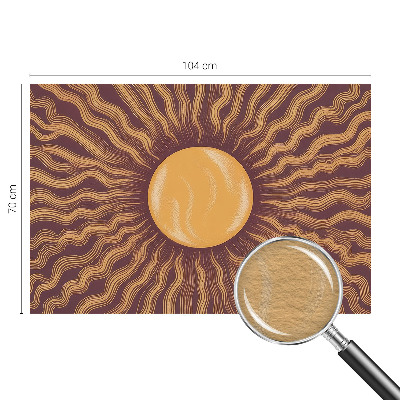 Vlies fotótapéta gyerekszobába Napsugarak