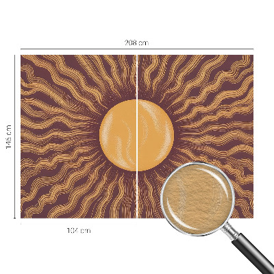 Vlies fotótapéta gyerekszobába Napsugarak