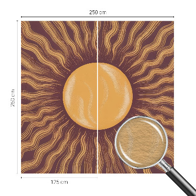 Vlies fotótapéta gyerekszobába Napsugarak