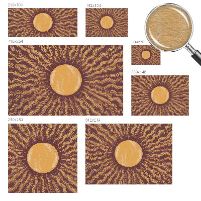 Vlies fotótapéta gyerekszobába Napsugarak